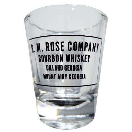 Shot Glass - RM Rose Co Bourbon Whiskey